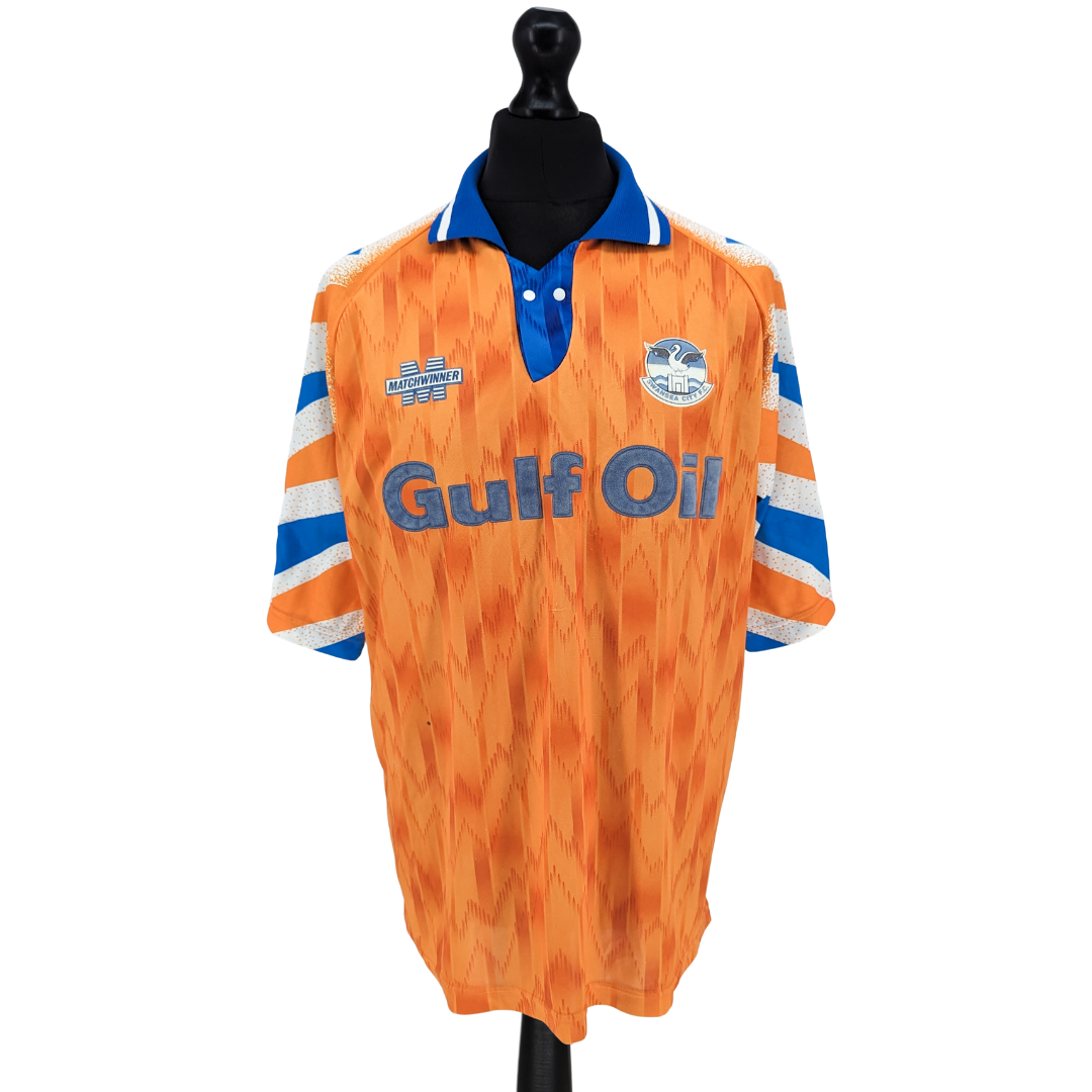 Swansea City away football shirt 1993/95 - (XXL)