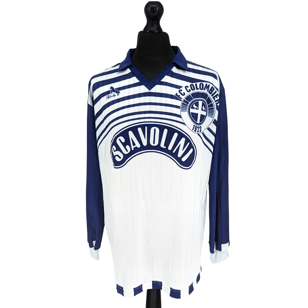 FC Colombier away football shirt 1990/92 - (XL)