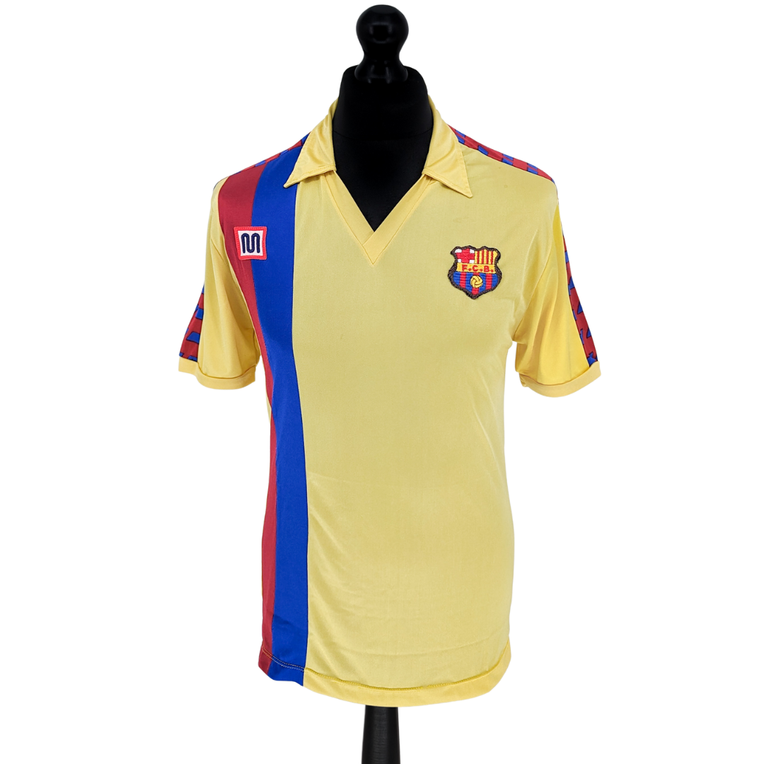 Barcelona away football shirt 1984/89