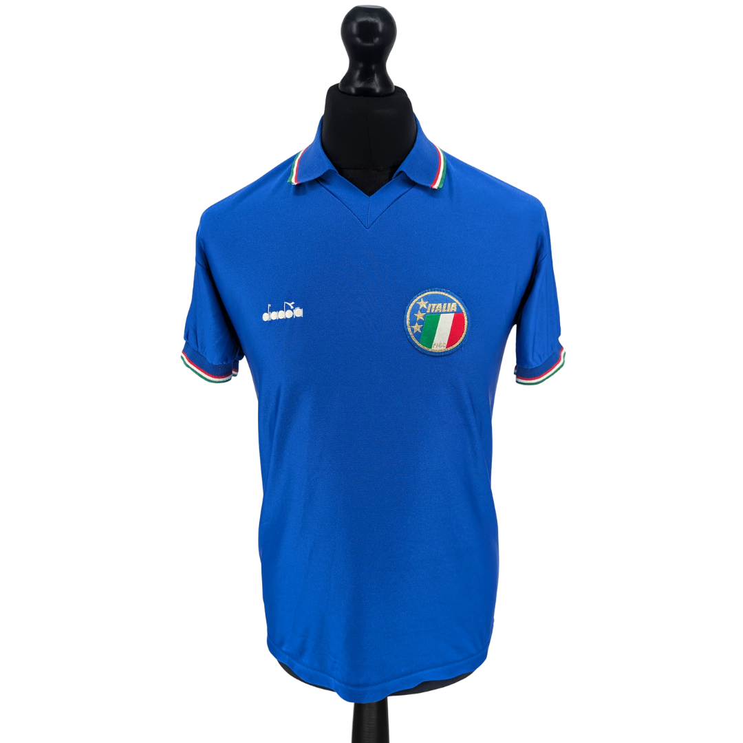 Italy home football shirt 1986/90 - (M)