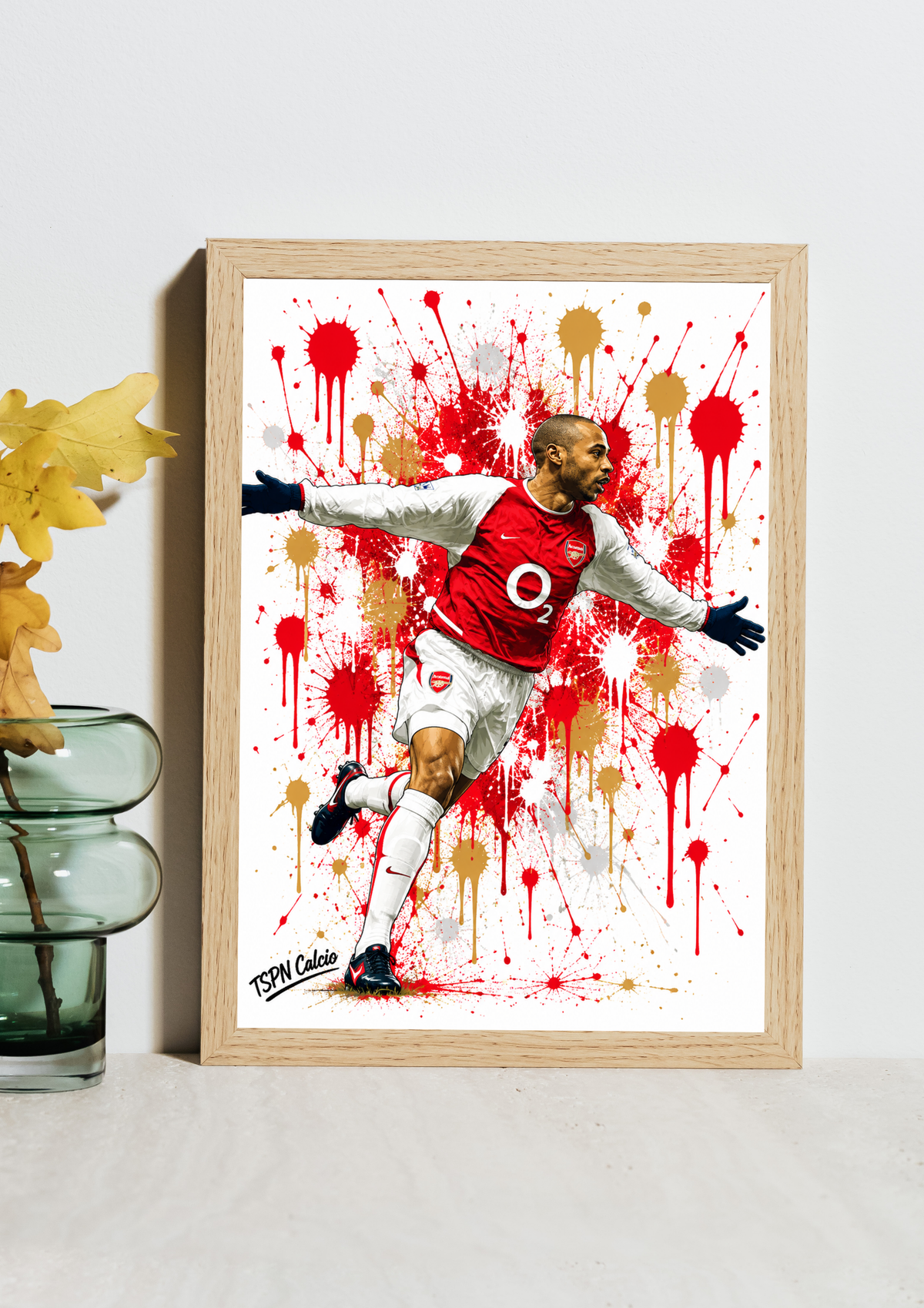 Arsenal x Henry Artwork