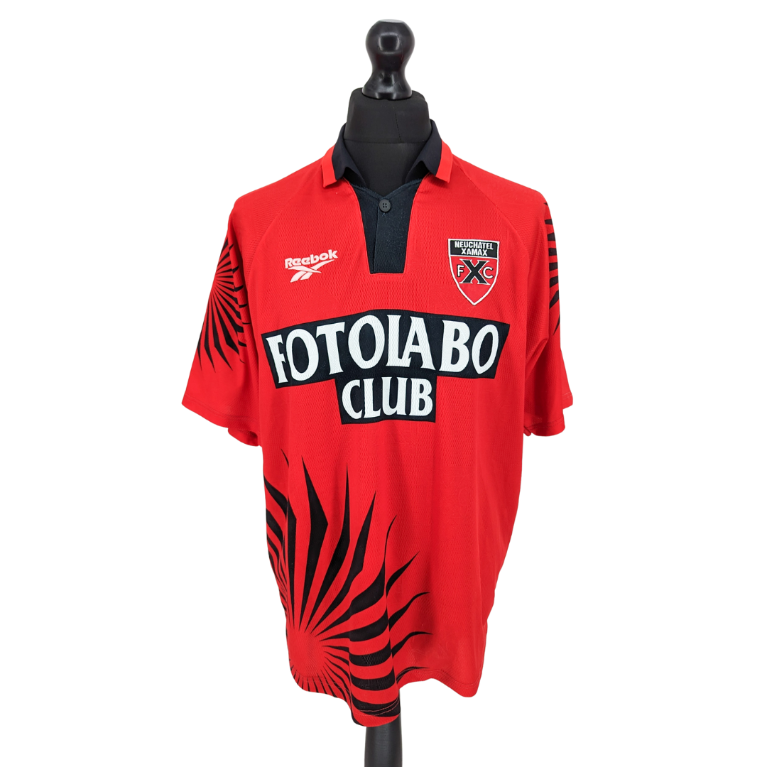 Neuchâtel Xamax home football shirt 1998/99