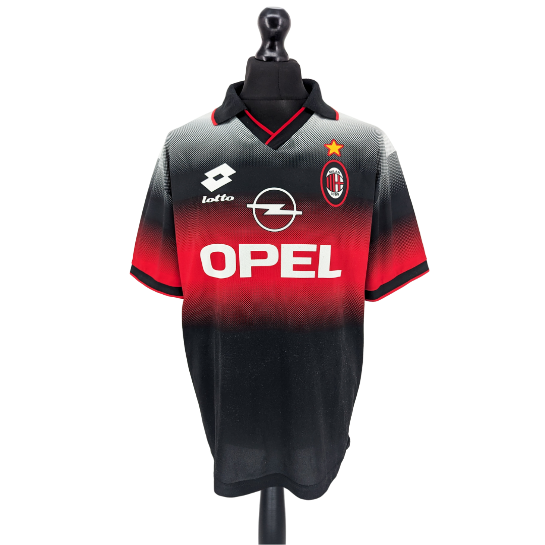 AC Milan training football shirt 1995/96