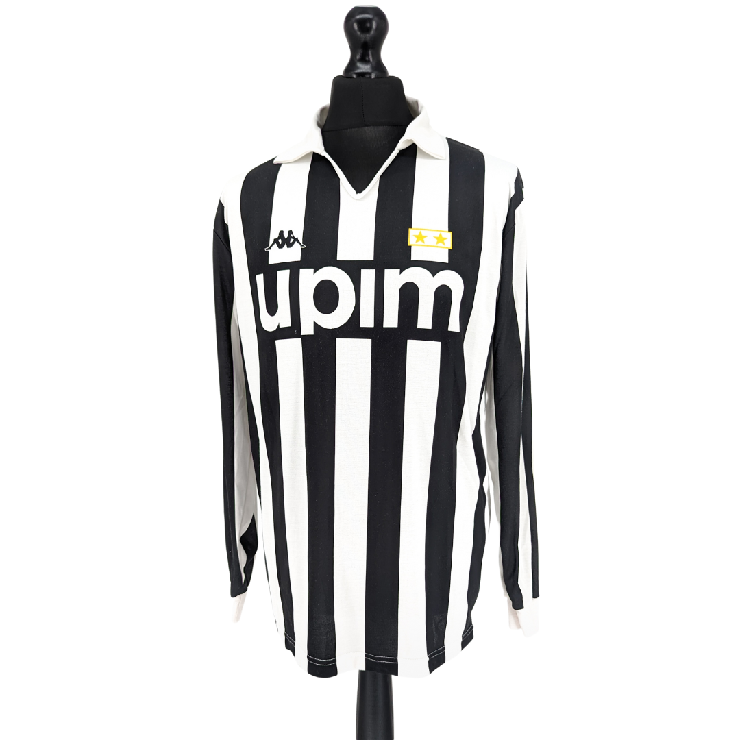 Juventus home football shirt 1989/90 - (XL)