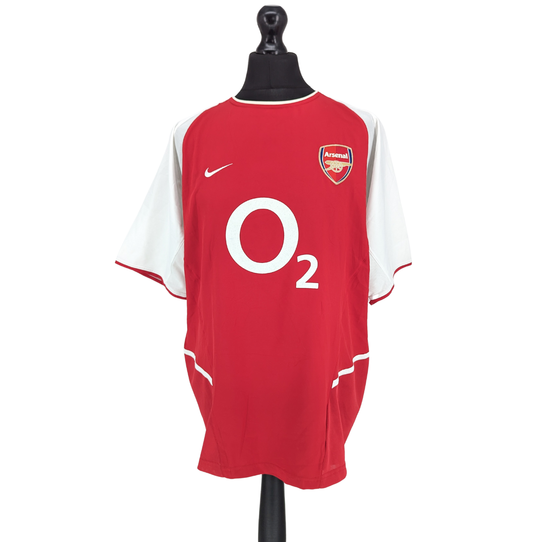Arsenal home football shirt 2002/04 - (L)