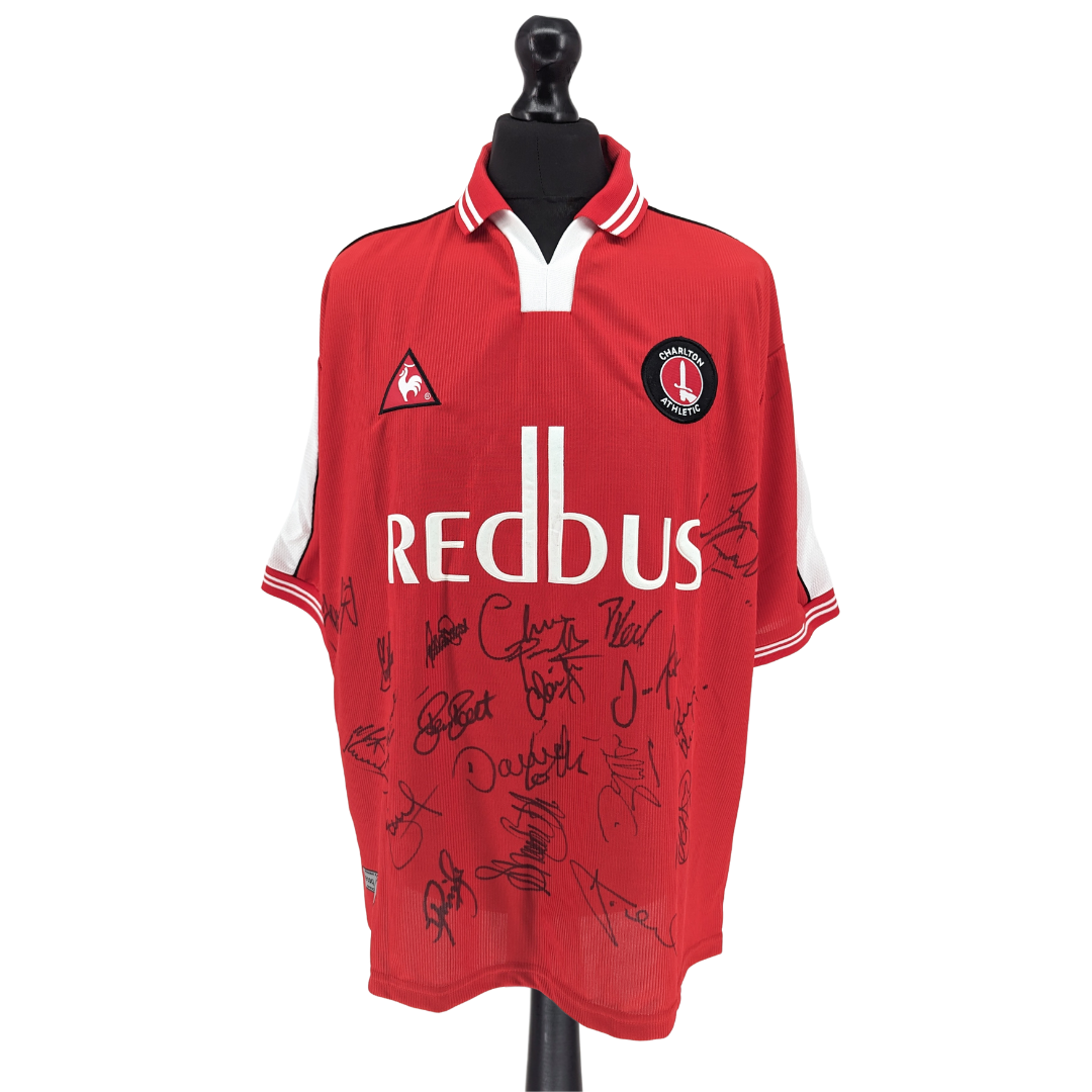 Charlton Athletic signed home football shirt 2000/02
