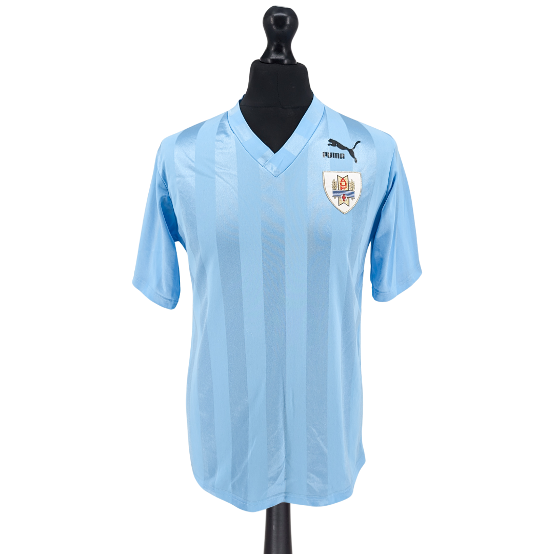 Uruguay home football shirt 1990/92