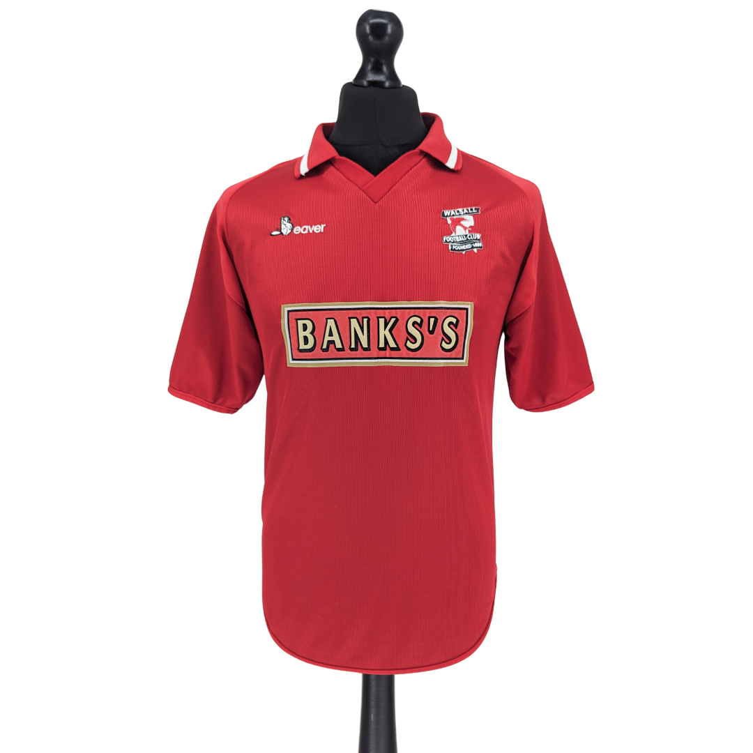 Walsall home football shirt 2001/02