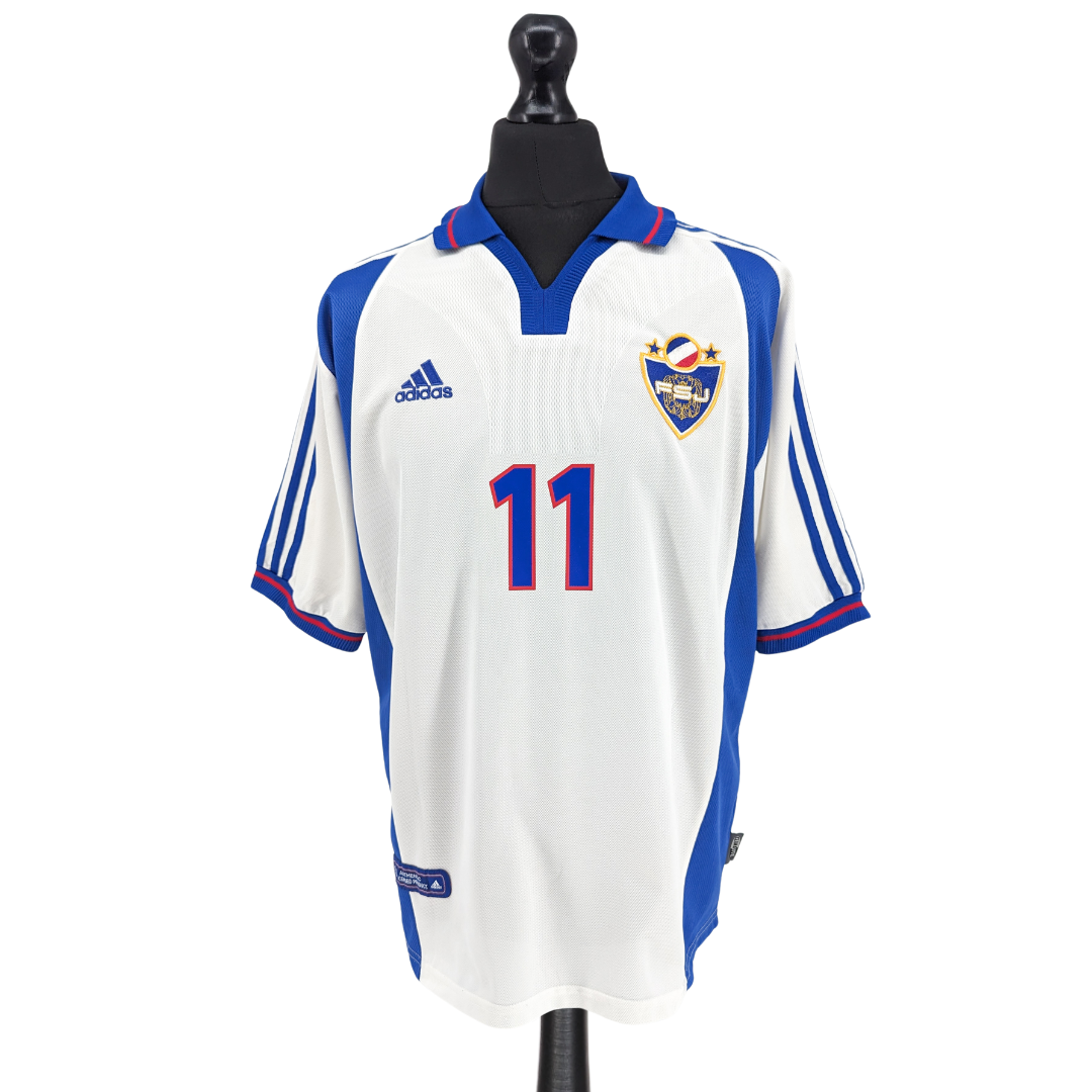 Yugoslavia away football shirt 2000/01