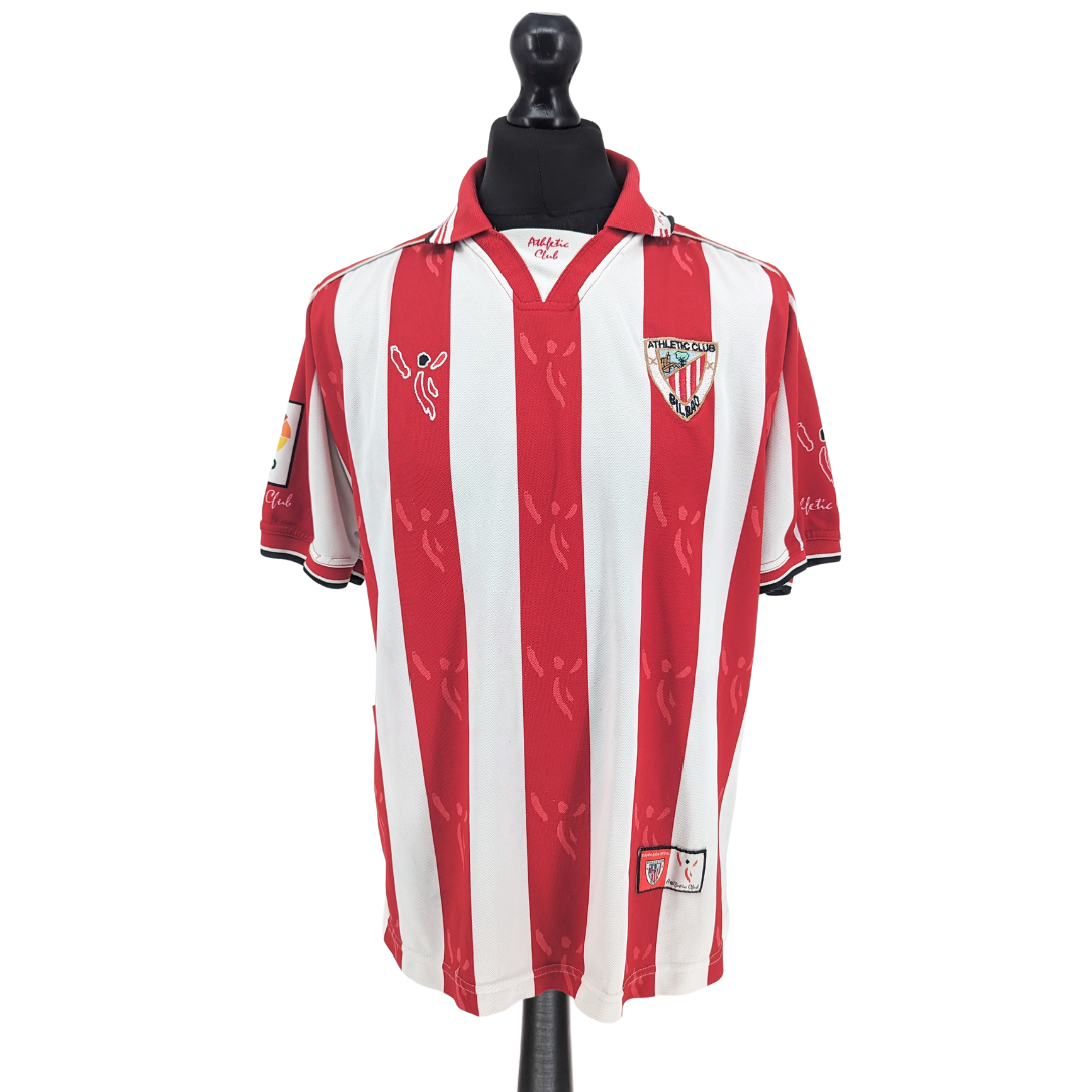Athletic Bilbao home football shirt 2001/04 - (L)