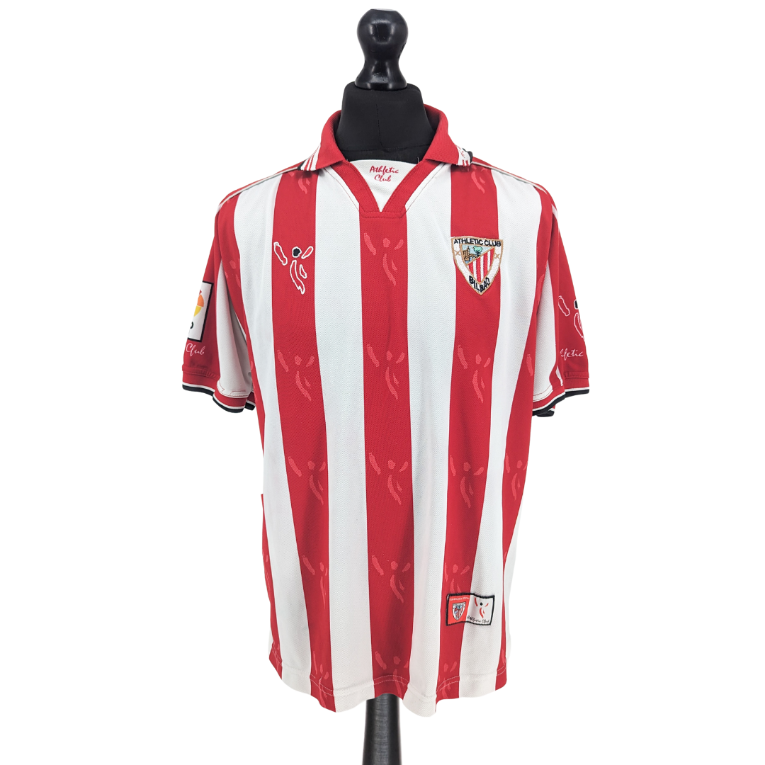 Athletic Bilbao home football shirt 2001/04