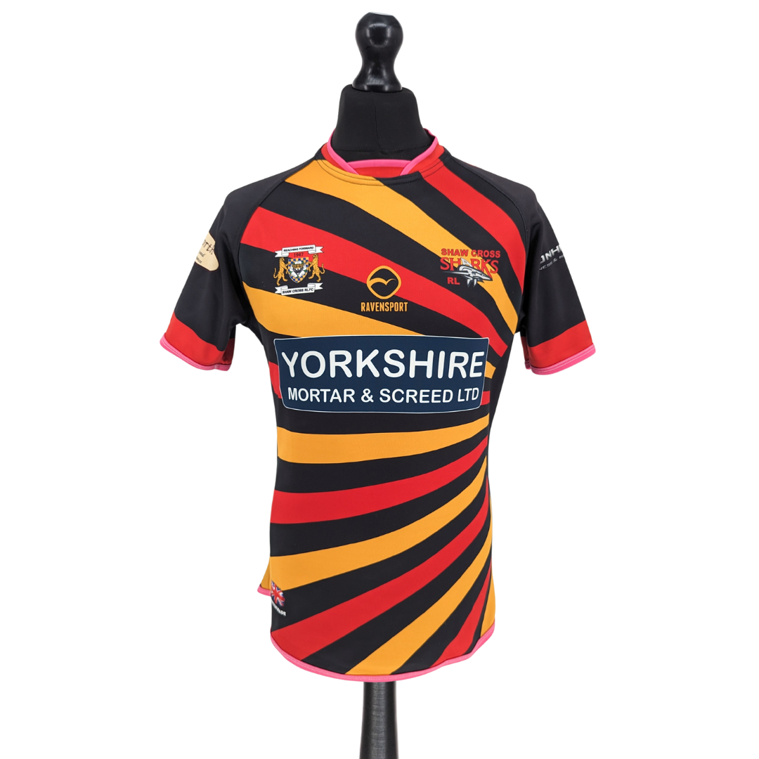 Shaw Cross Sharks home rugby shirt 2017 - (S)
