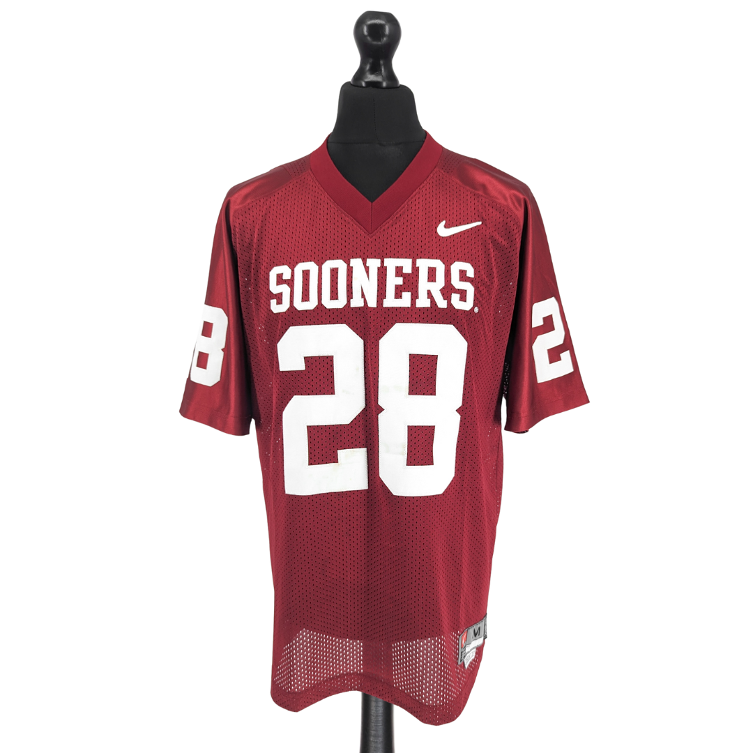 Oklahoma Sooners home jersey