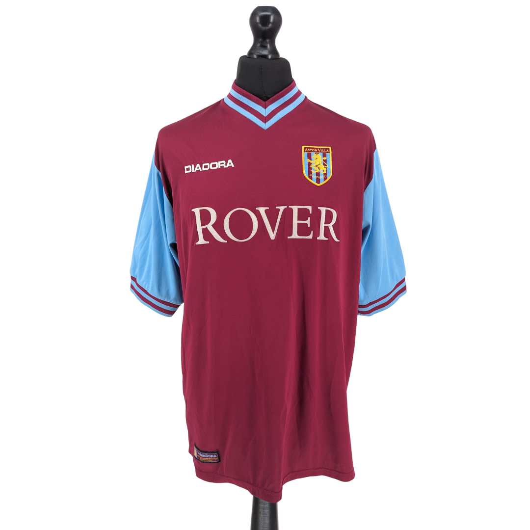 Aston Villa home football shirt 2002/03 - (L)