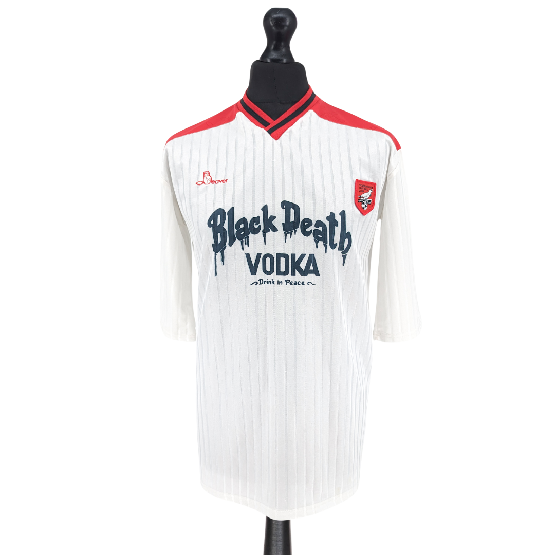 Scarborough FC home football shirt 1990/91 - (M)