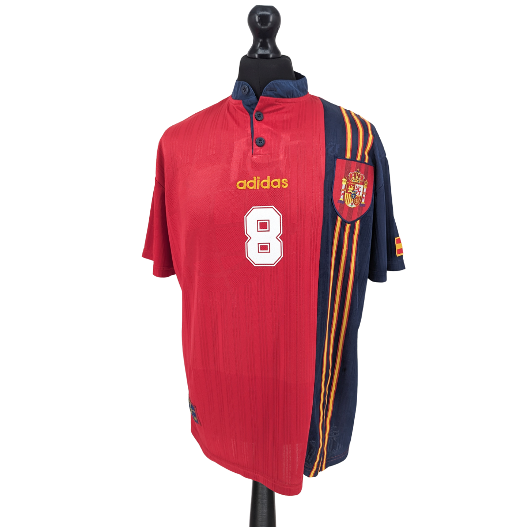 Spain home football shirt 1996/98 - (L)