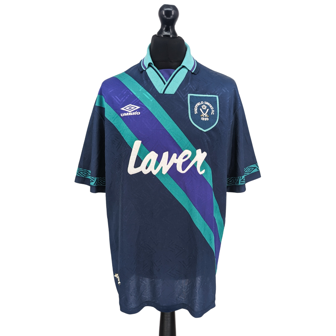 Sheffield United away football shirt 1993/95 - (XL)