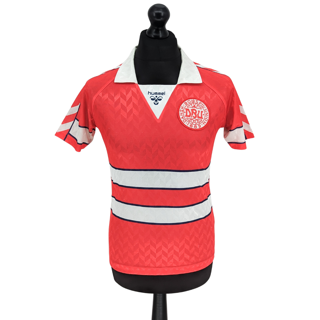 Denmark home football shirt 1988/90 - (XS)