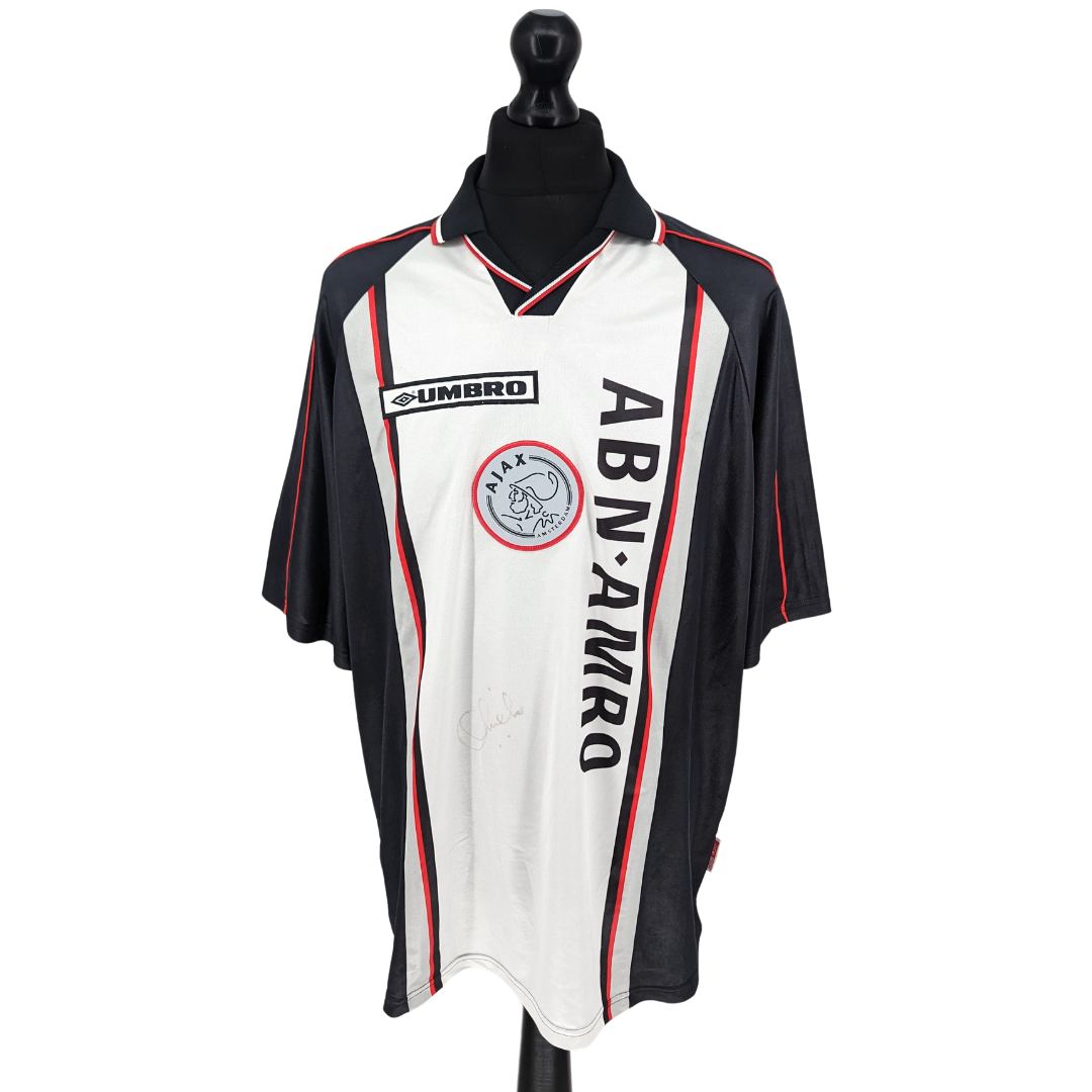 Ajax signed away football shirt 1998/99
