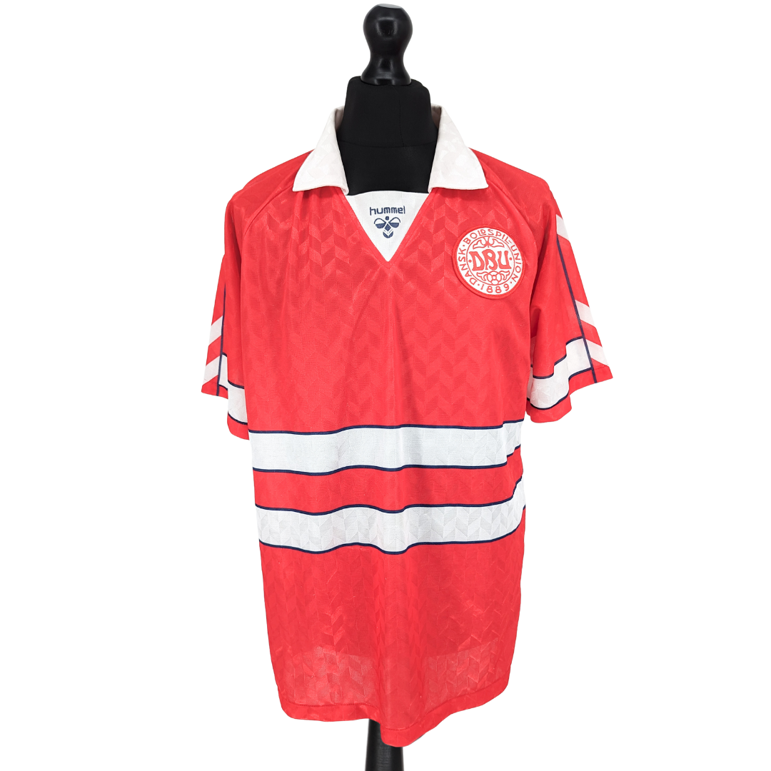 Denmark home football shirt 1988/90 - (XL)