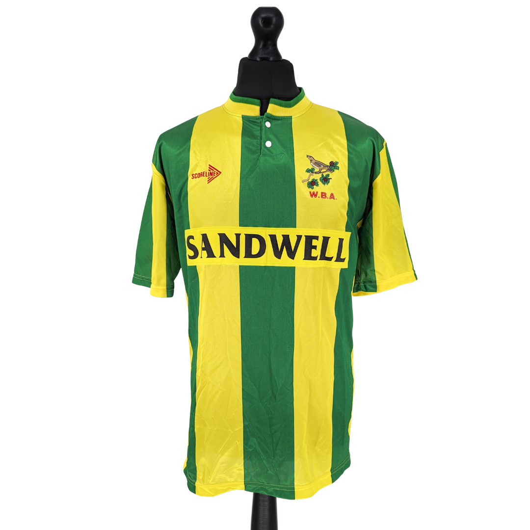 West Bromwich Albion away football shirt 1989/91