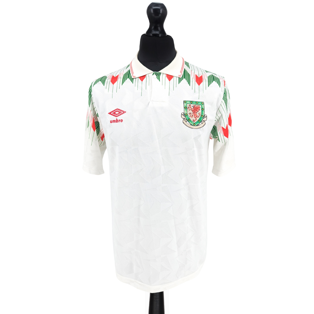 Wales away football shirt 1990/93 - (M)