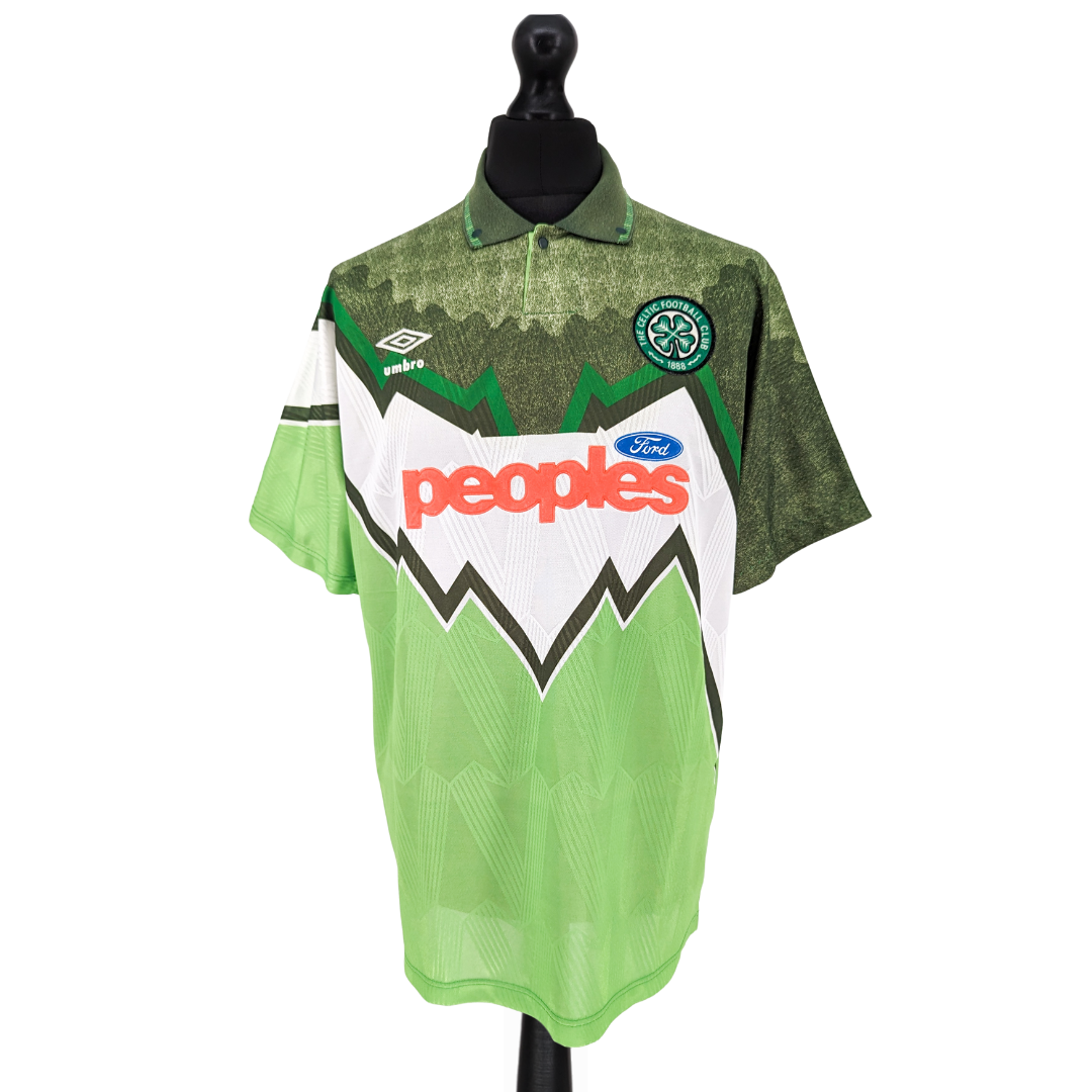 Celtic away football shirt 1991/92