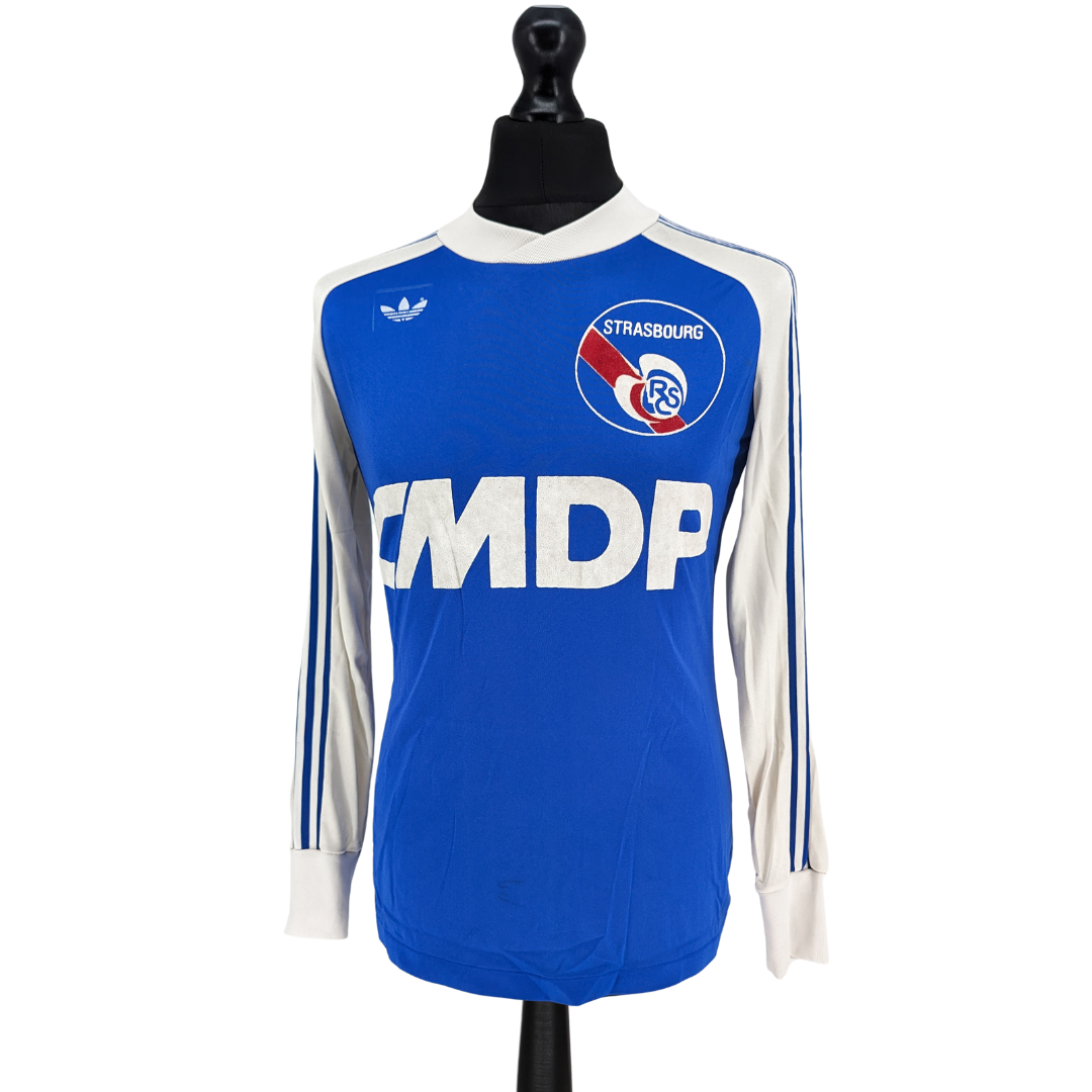 RC Strasbourg home football shirt 1978/79 - (S)