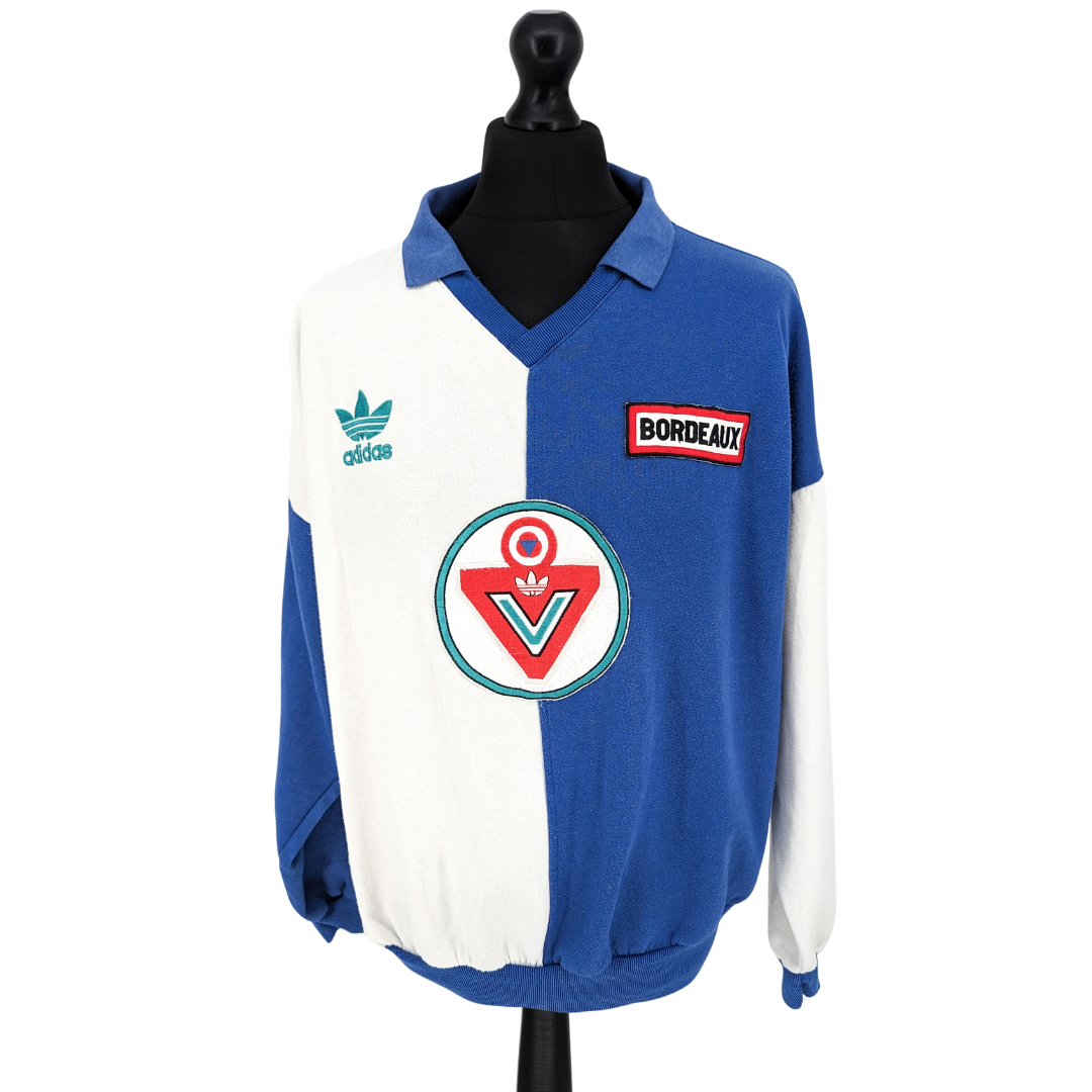 Bordeaux leisure football sweatshirt 1986/87