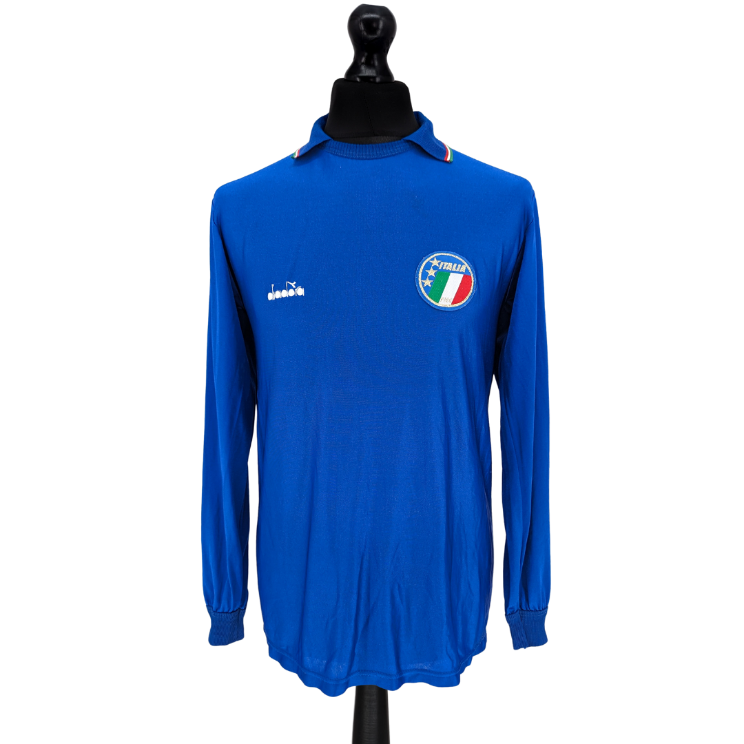 Italy home football shirt 1986/90 - (M)
