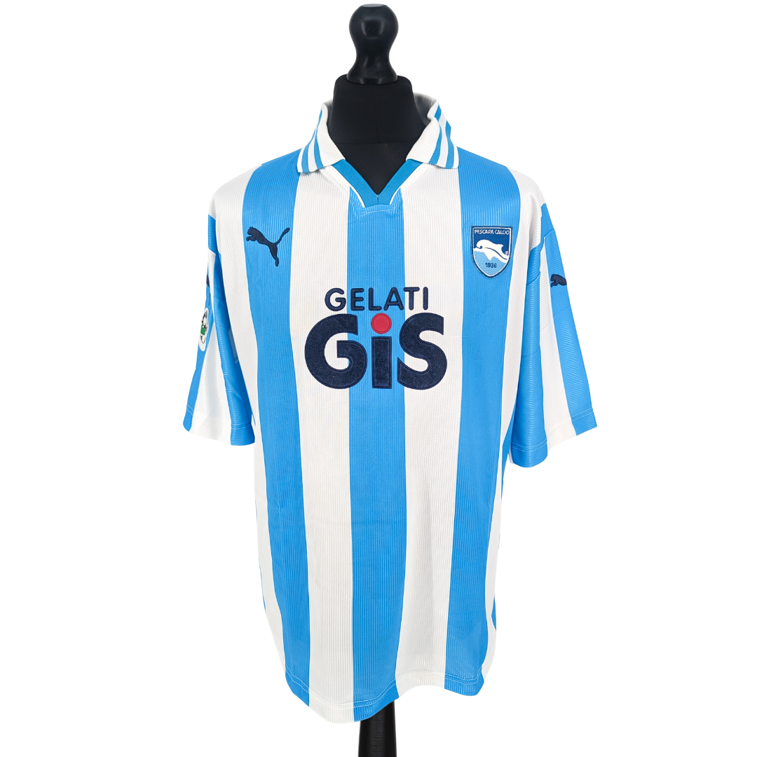Pescara home football shirt 1999/01 - (XL)
