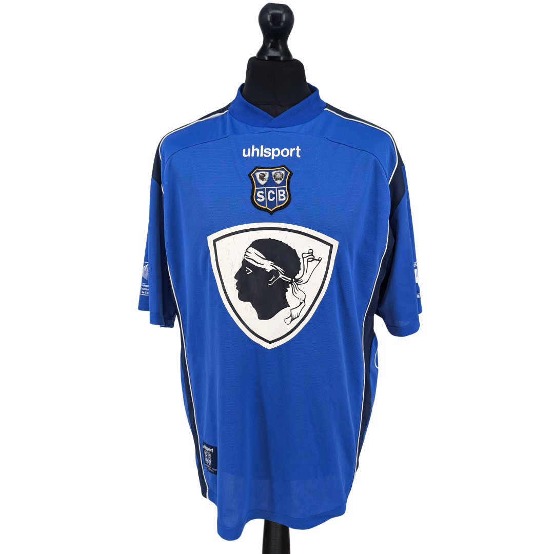 Bastia home football shirt 2004/06