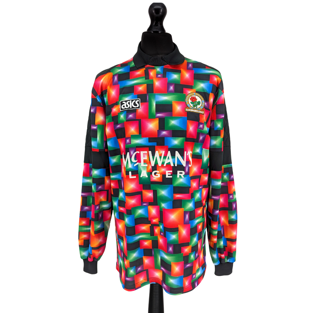 Blackburn Rovers goalkeeper football shirt 1993/94