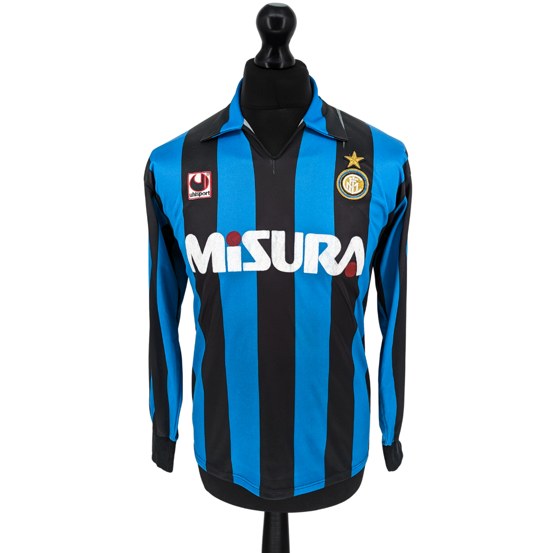 Inter Milan home football shirt 1990/91