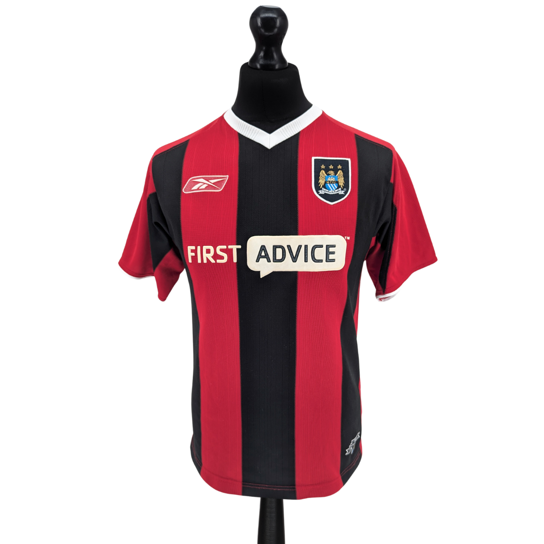 Manchester City away football shirt 2003/05 - (S)