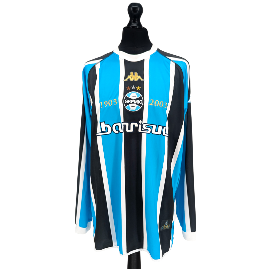 Gremio centenary home football shirt 2003 - (XL)