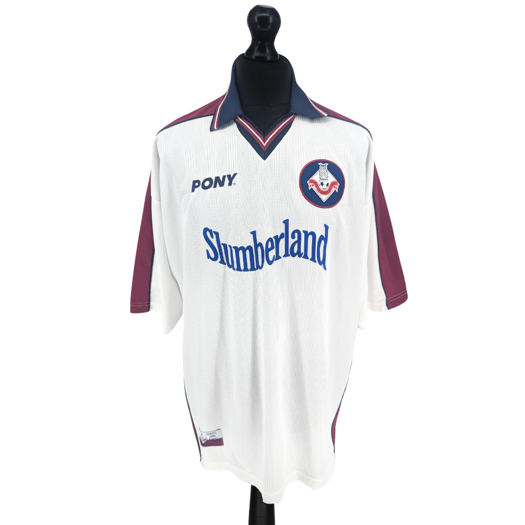 Oldham Athletic away football shirt 1998/00 - (XL)
