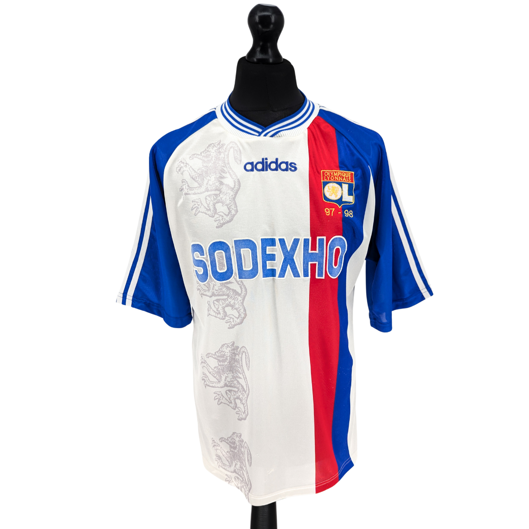 Lyon home football shirt 1996/98