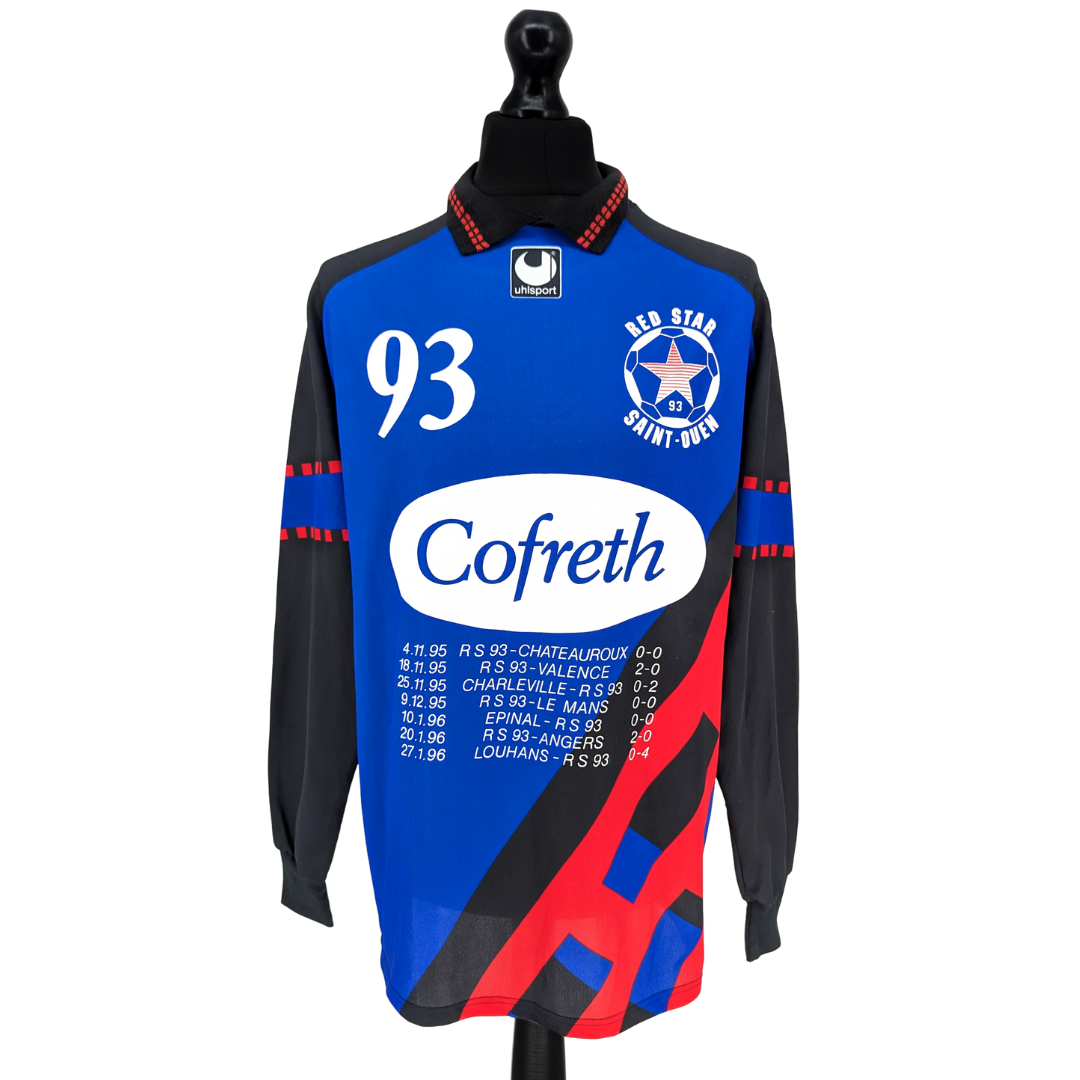 Red Star FC goalkeeper football shirt 1995/96 - (XL)