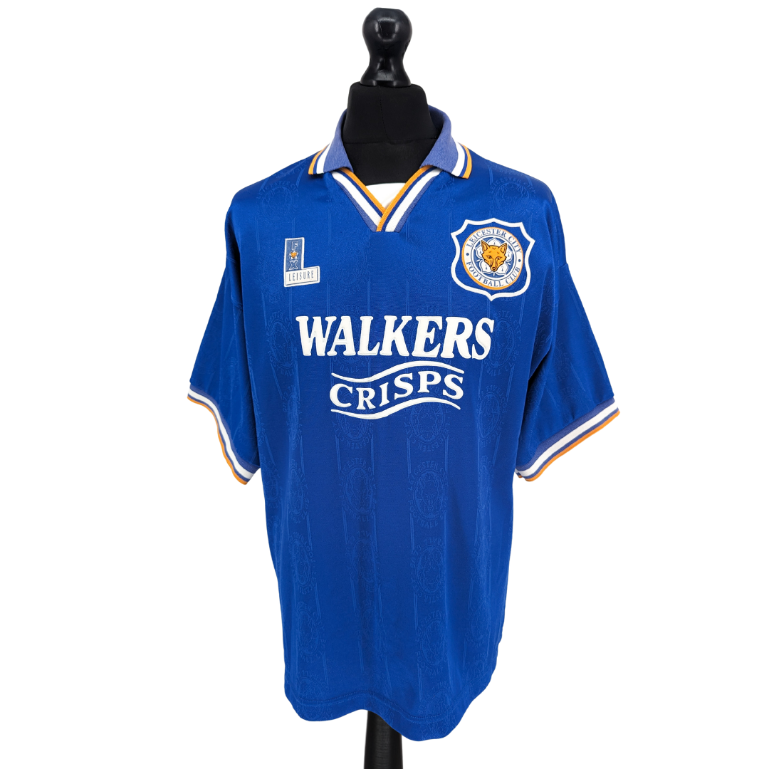 Leicester City home football shirt 1994/96 - (L)