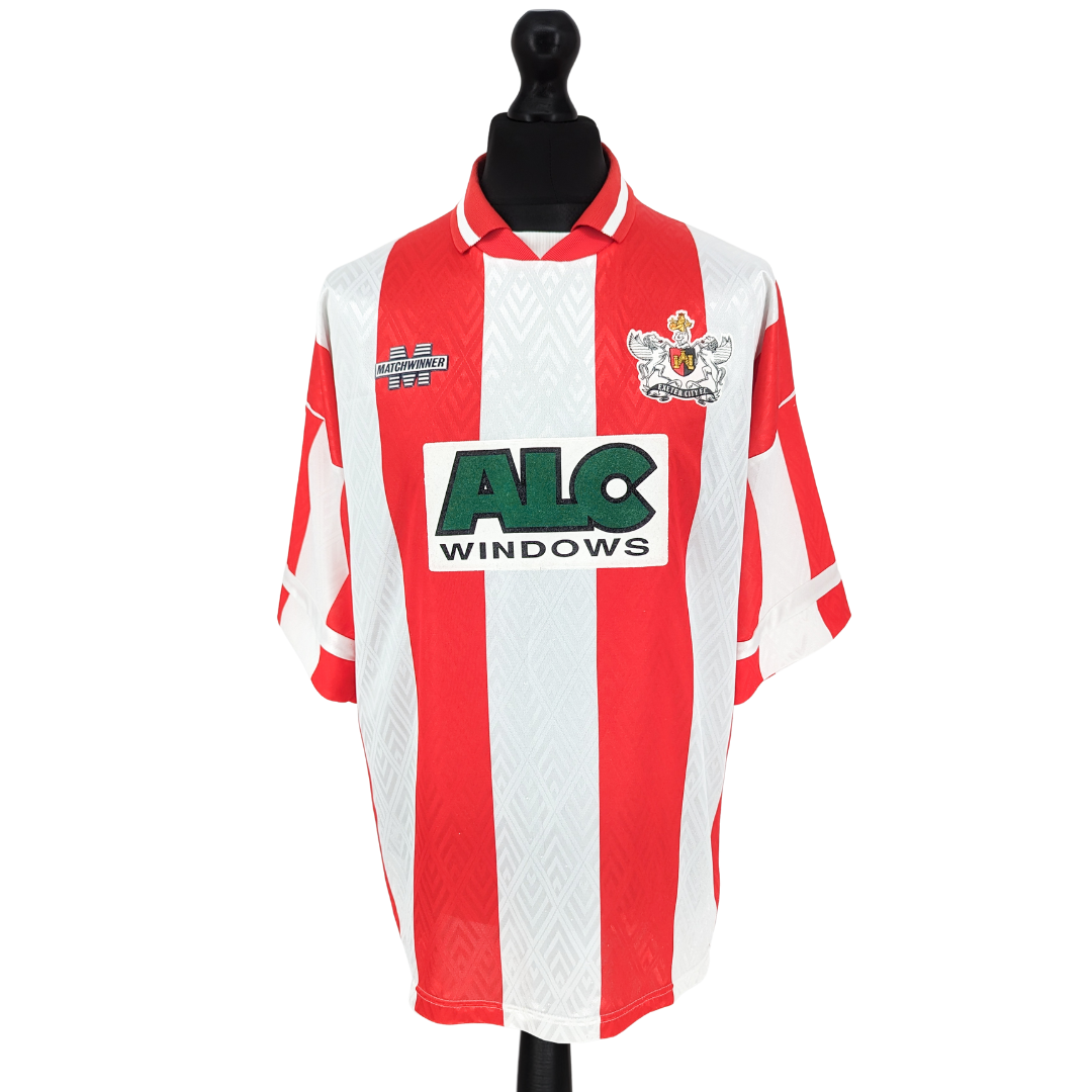 Exeter City home football shirt 1994/95