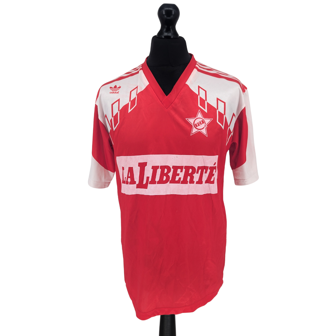 FC Central Fribourg away football shirt 1990/92