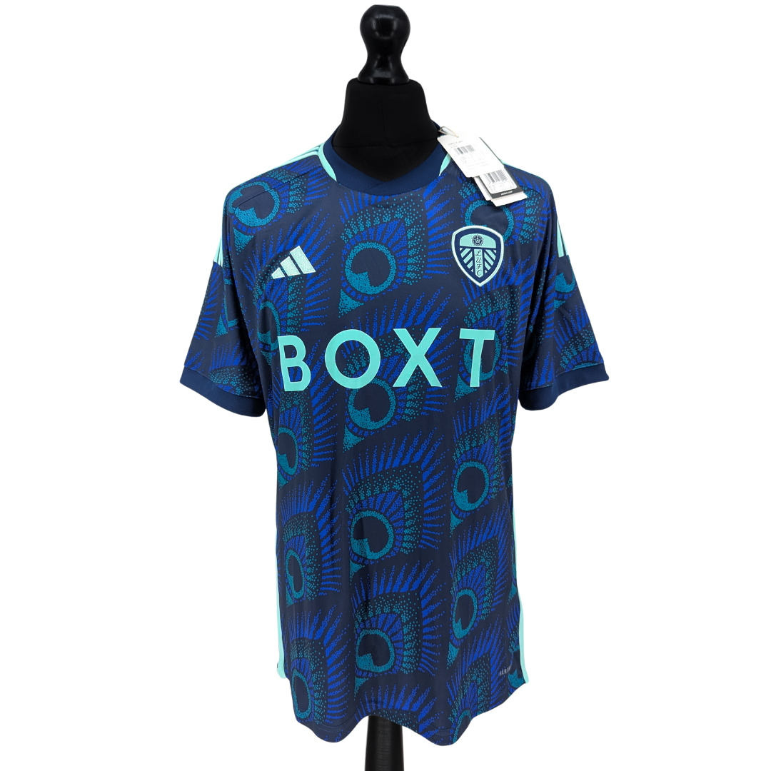 Leeds United away football shirt 2023/24