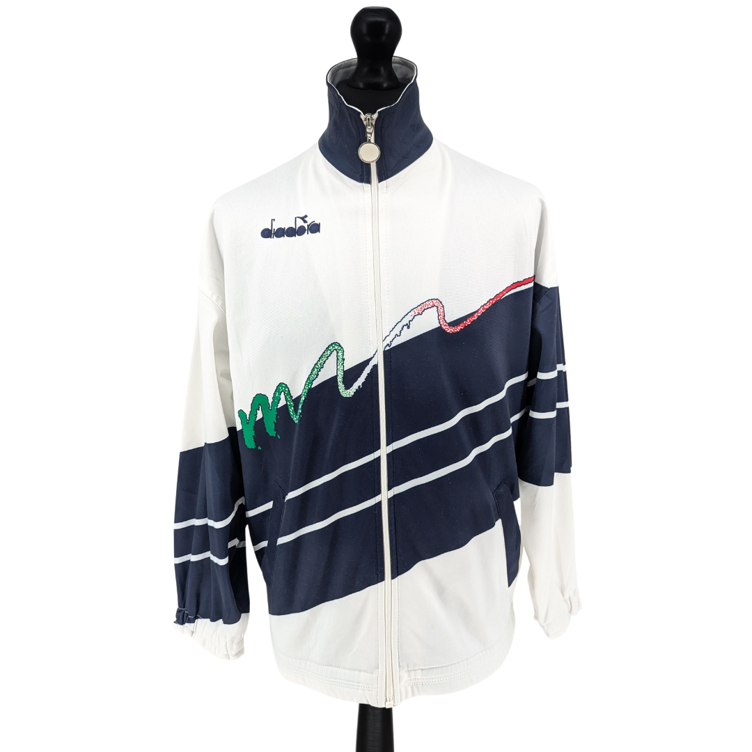 Italy training football jacket 1990/92 - (M)