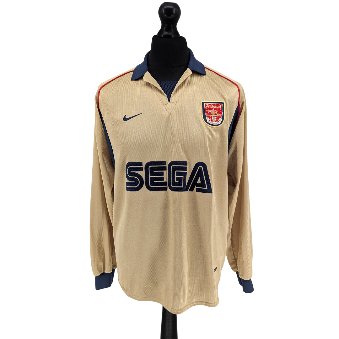 Arsenal away football shirt 2001/02 - (M)