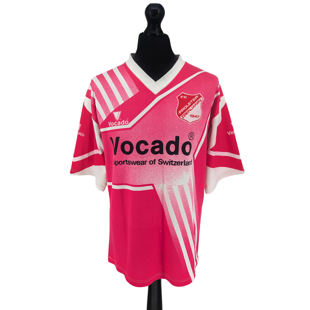 Proleter Zrenjanin home football shirt 1991/92