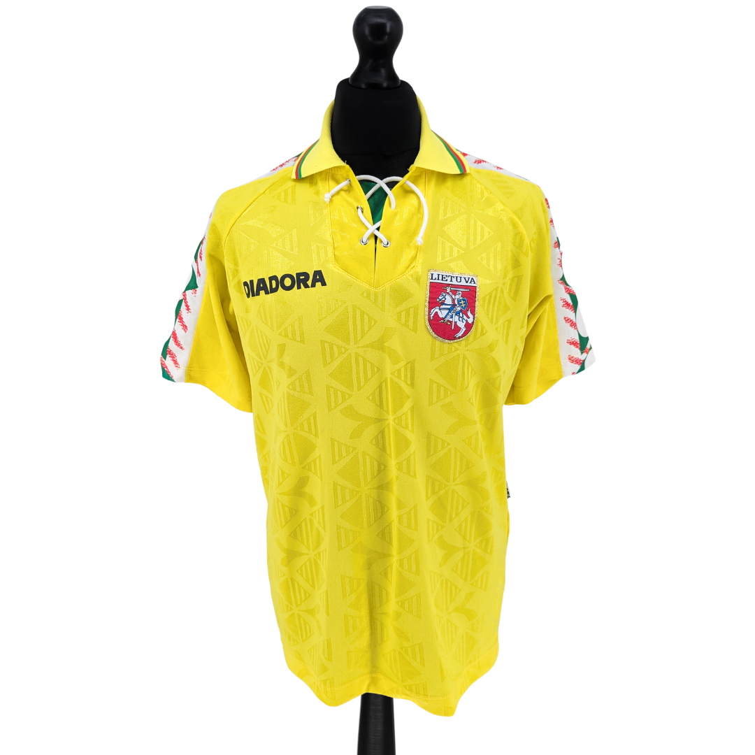 Lithuania home football shirt 1995/97 - (M)