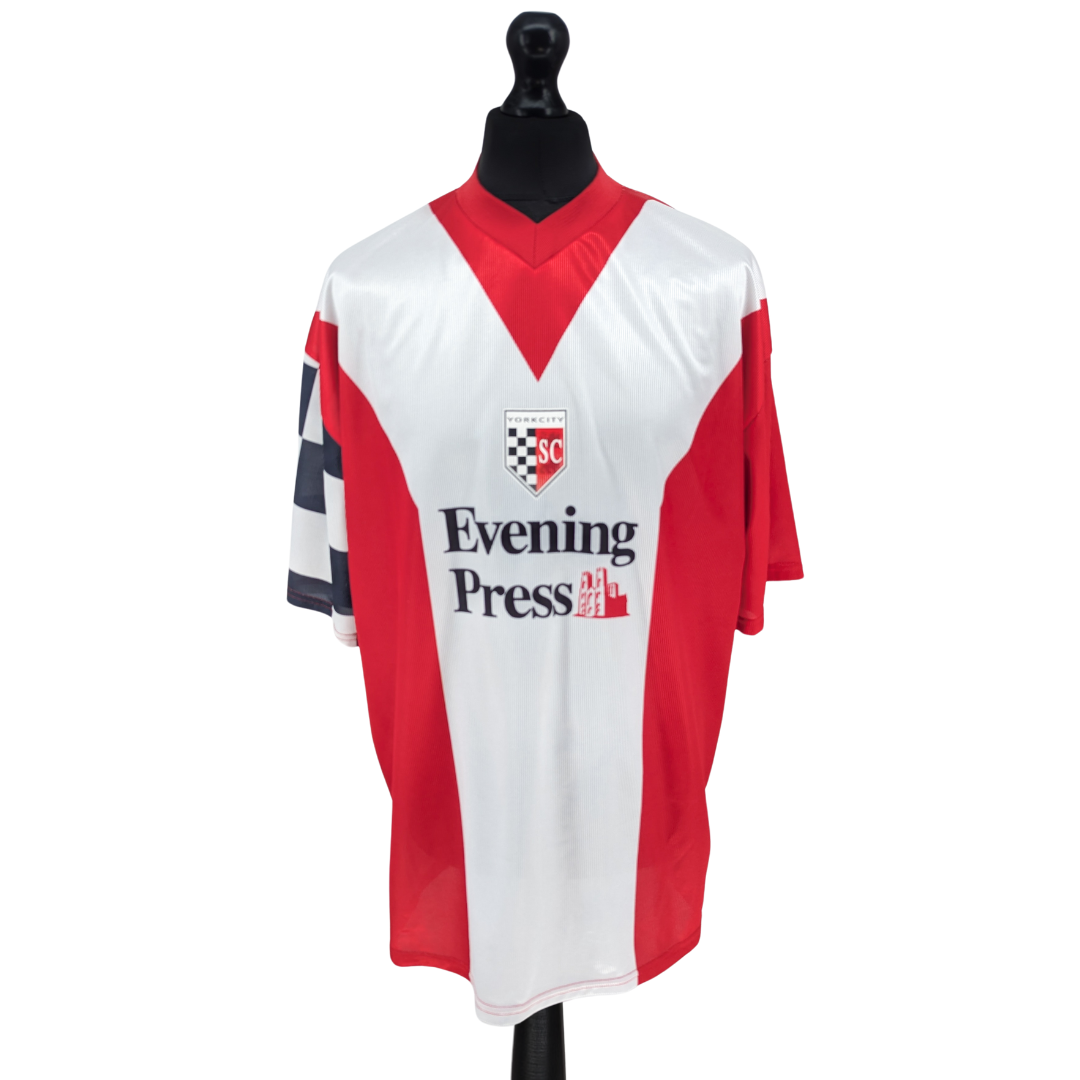 York City home football shirt 2002/03