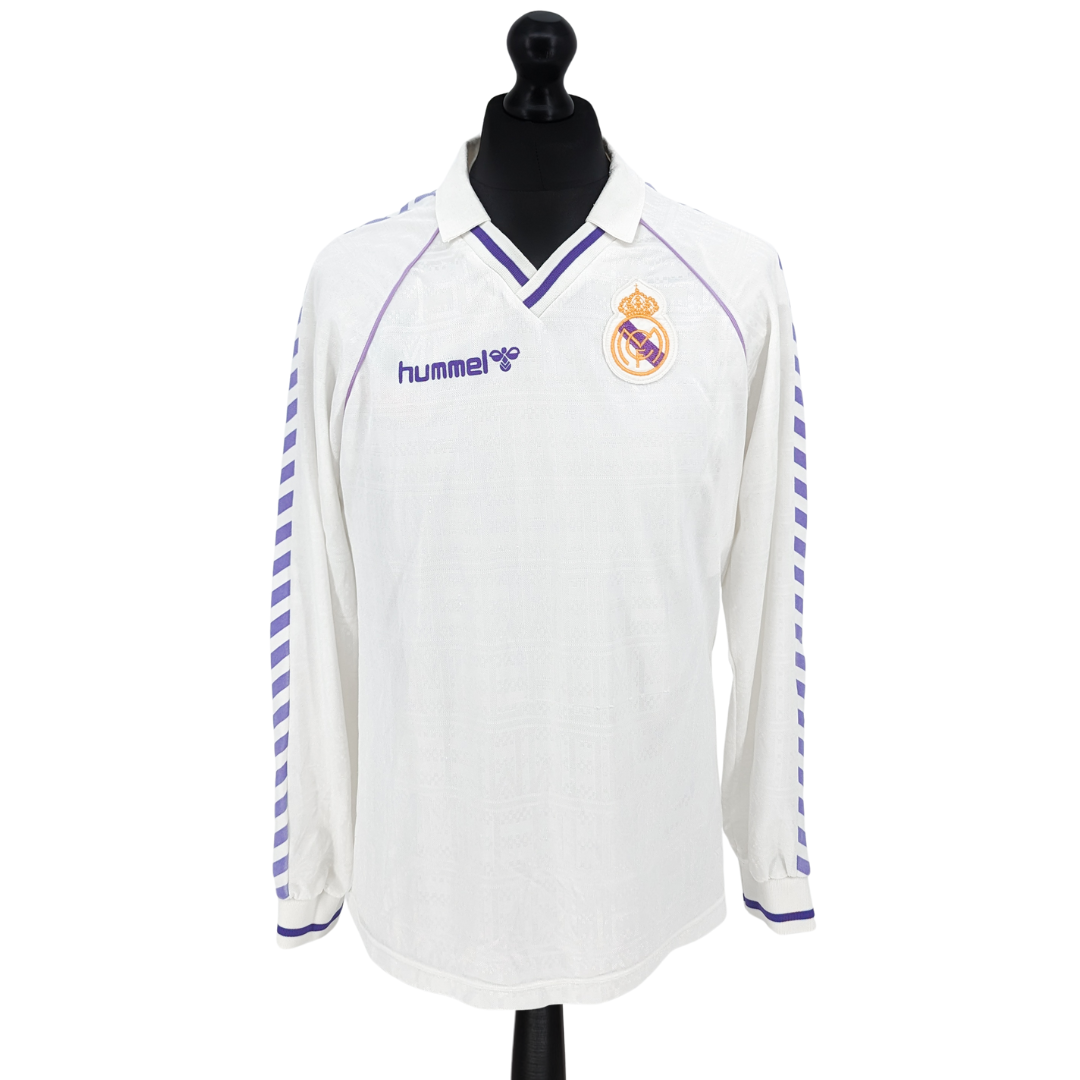 Real Madrid home football shirt 1988/89 - (L)