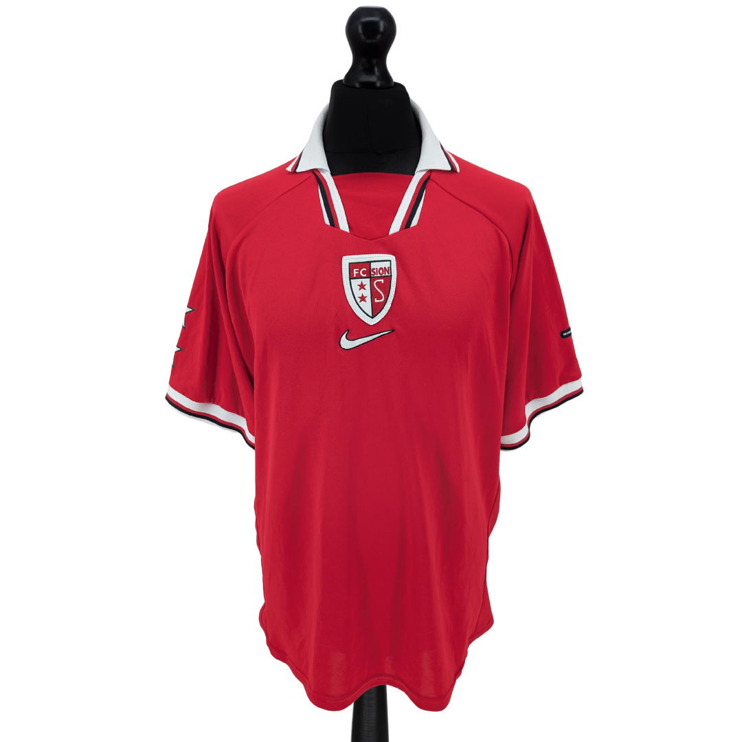 FC Sion away football shirt 1998/00